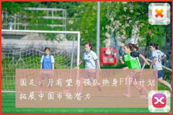 国足六月有望与强队热身FIFA计划拓展中国市场潜力